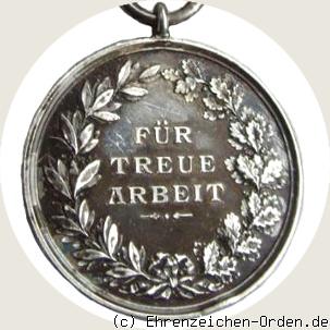 Allgemeines Ehrenzeichen für Treue Arbeit 1894 Rückseite