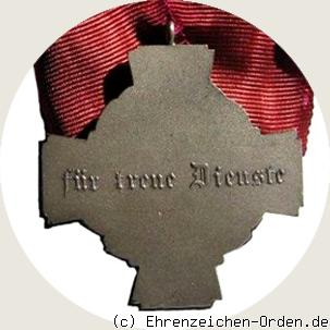 Feuerwehr-Ehrenkreuz Volksstaat Hessen Rückseite