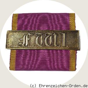 Dienstauszeichnung 1.Klasse für Unteroffiziere (Schnalle) 1849