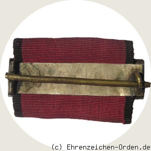Dienstauszeichnung 3.Klasse für Unteroffiziere (Schnalle) 1849 Rückseite