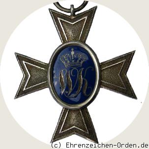 Wilhelms-Orden Kreuz der Inhaber Rückseite