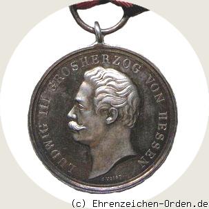 Silberne Verdienst-Medaille für Wissenschaft, Kunst, Industrie und Landwirtschaft 1853