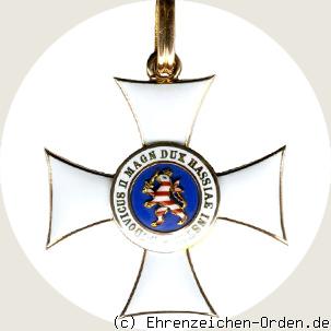 Orden Philipps des Großmütigen – Ritterkreuz 1.Klasse Rückseite
