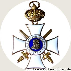 Orden Philipps des Großmütigen – Ritterkreuz 1.Klasse mit Krone und Schwertern