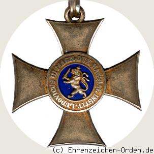 Verdienstorden Philipps des Großmütigen  Silbernes Kreuz Rückseite