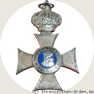 Verdienstorden Philipps des Großmütigen Silbernes Kreuz mit Krone