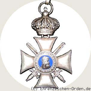 Verdienstorden Philipps des Großmütigen – Silbernes Kreuz mit Krone und Schwertern