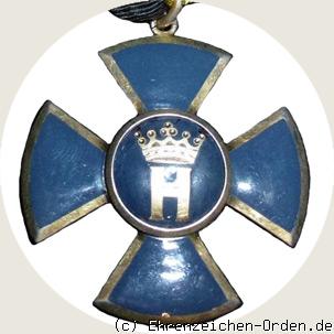 Orden Stern von Brabant  Ritterkreuz 2. Klasse Rückseite