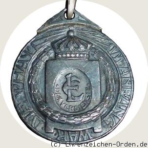 Silberne Verdienstmedaille für Landwirtschaft und Gewerbe 1904 Rückseite