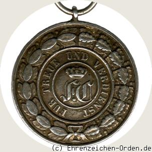 Fürstlicher Hausorden von Hohenzollern Silberne Verdienstmedaille 1. Modell