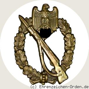 Infanterie Sturmabzeichen in Bronze (Hohlprägung)