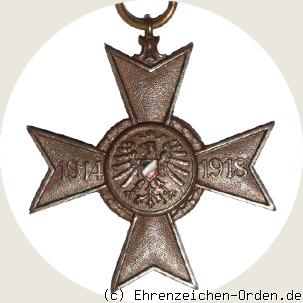 Kriegsehrenkreuz ohne Schwerter  Ehrenbund Deutscher Weltkriegsteilnehmer e.V.