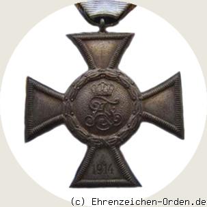 Kreuz für Auszeichnung im Kriege 2.Klasse 1914