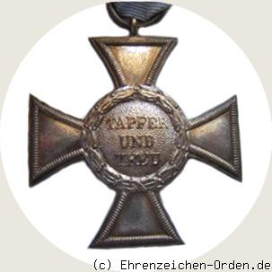 Kreuz für Auszeichnung im Kriege 2.Klasse 1914 Rückseite