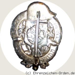 Mitgliedsabzeichen Lippischer Kriegerbund Rückseite
