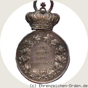 Silberne Verdienst-Medaille 1888 Rückseite