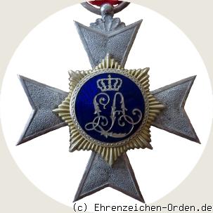Fürstlich Lippischer Hausorden Ehrenkreuz 3.Klasse (LA) Rückseite