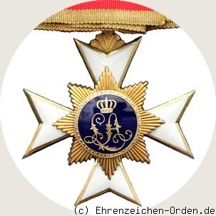 Fürstlich Lippischer Hausorden Ehrenkreuz 2.Klasse (LA) Rückseite