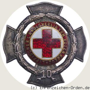 Ehrenzeichen des Lippischen Landesvereins vom Roten Kreuz 10 Jahre
