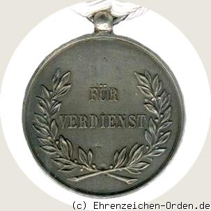 Silberne Medaille zum Leopold-Orden Rückseite