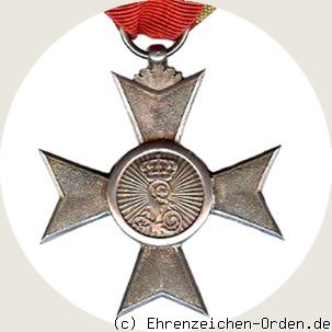 Fürstlich Lippischer Hausorden Zivil-Ehrenkreuz 4.Klasse, 2.Modell, 2. Abteilung Rückseite