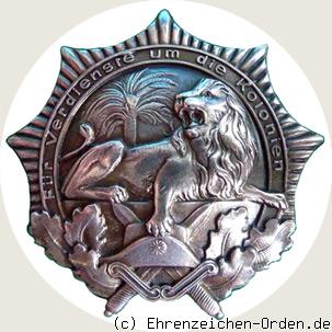 Kolonialauszeichnung – Löwenorden in Silber