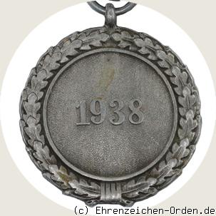 Luftschutz-Ehrenzeichen 2.Stufe (Medaille) Rückseite
