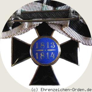 Luisen-Orden  1.Abteilung  1865 Rückseite