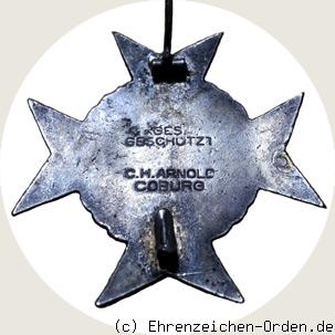 Mackensen Ehrenkreuz 2.Klasse Rückseite