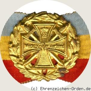 Mitgliedsabzeichen Mecklenburger Kriegerverband 1. Form