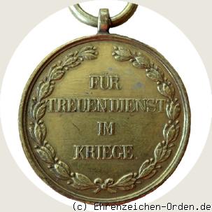 Kriegsdenkmünze für 1808-1815 Rückseite