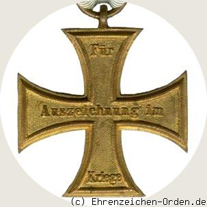 Militär-Verdienstkreuz 2.Klasse 1877 Rückseite