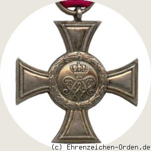 Kreuz für Auszeichnung im Kriege 1871 Rückseite