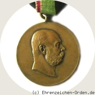 Medaille zum 50. Regierungsjubiläum 1903 in Bronze