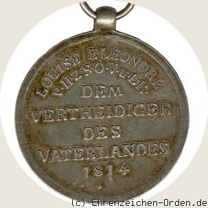 Kriegsdenkmünze (Campange-Medaille) für 1814-1815