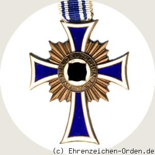 Ehrenkreuz der deutschen Mutter 3.Stufe Bronze (2.Form)