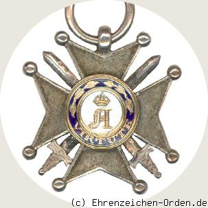 Herzoglich Nassauischer Militär-und Zivilverdienstorden – Kreuz 4.Klasse mit Schwertern