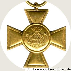 Oldenburger Haus- und Verdienstorden Ehrenkreuz 1. Klasse Rückseite