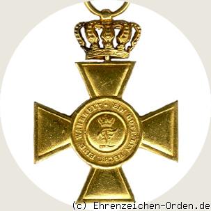 Oldenburger Haus- und Verdienstorden  Ehrenkreuz 1. Klasse mit Krone