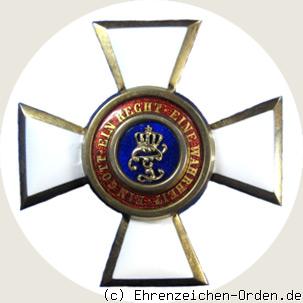 Oldenburger Haus-und Verdienstorden Offizierskreuz 1903