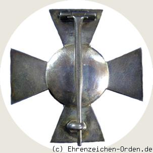 Oldenburger Haus-und Verdienstorden Offizierskreuz 1903 Rückseite