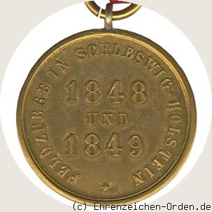 Erinnerungsmedaille für Veteranen von 1848/49 Rückseite