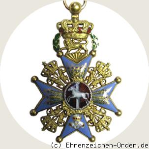 Ordensband 0,30m Braunschweig Hausorden Heinrich des Löwen Ritterkreuze usw. 