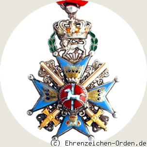 Orden Heinrich des Löwen  Ritterkreuz 2. Klasse mit Schwertern