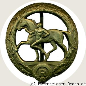 Deutsches Pferdepflegerabzeichen in Bronze