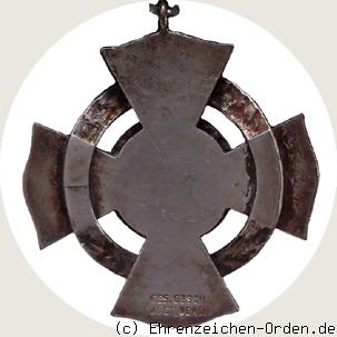 Verdienstkreuz 2. Klasse des Preußischen Landesverbandes vom Roten Kreuz 1925 Rückseite