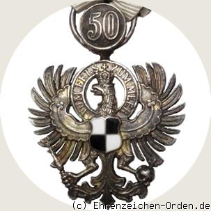 Königlicher Hausorden von Hohenzollern  Adler der Inhaber mit Jubiläumszahl 50