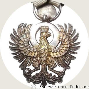 Königlicher Hausorden von Hohenzollern  Adler der Inhaber mit Jubiläumszahl 50 Rückseite