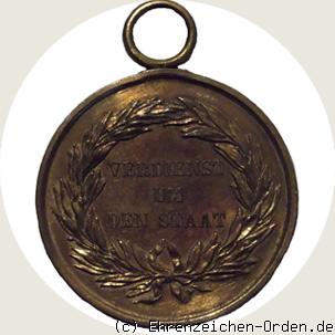Allgemeines Ehrenzeichen Bronze 1912 Rückseite
