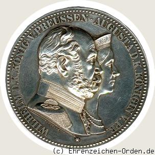 Ehejubiläums-Medaille zur goldenen Hochzeit 1879